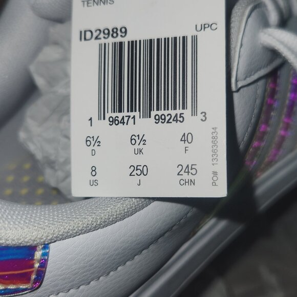 Iridescent Adidas Grand Court Shoes - Picture 7 of 7